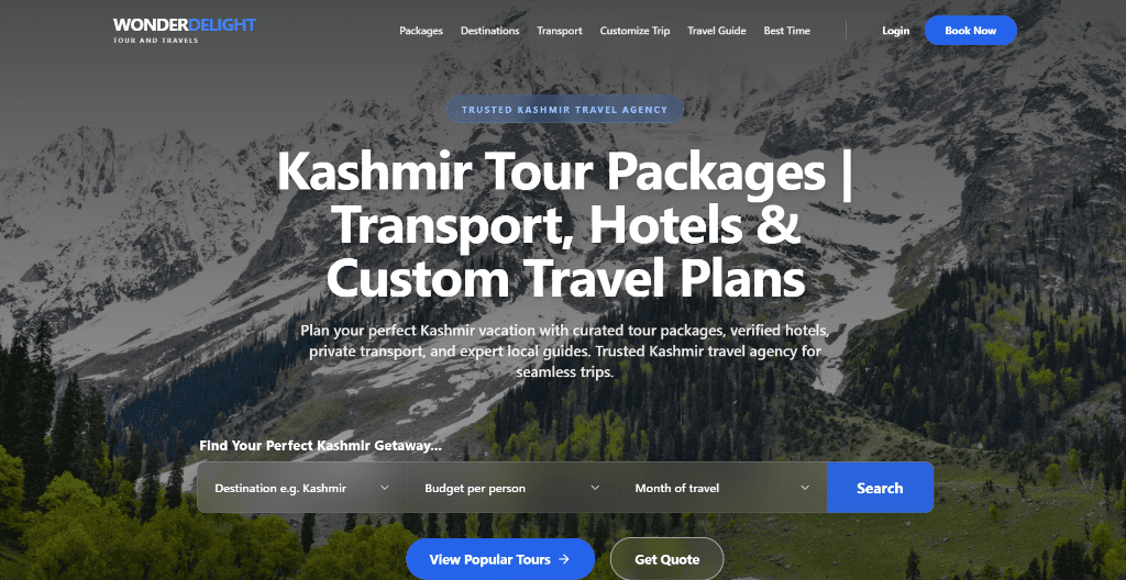 Wonder Delight Tours & Travels preview